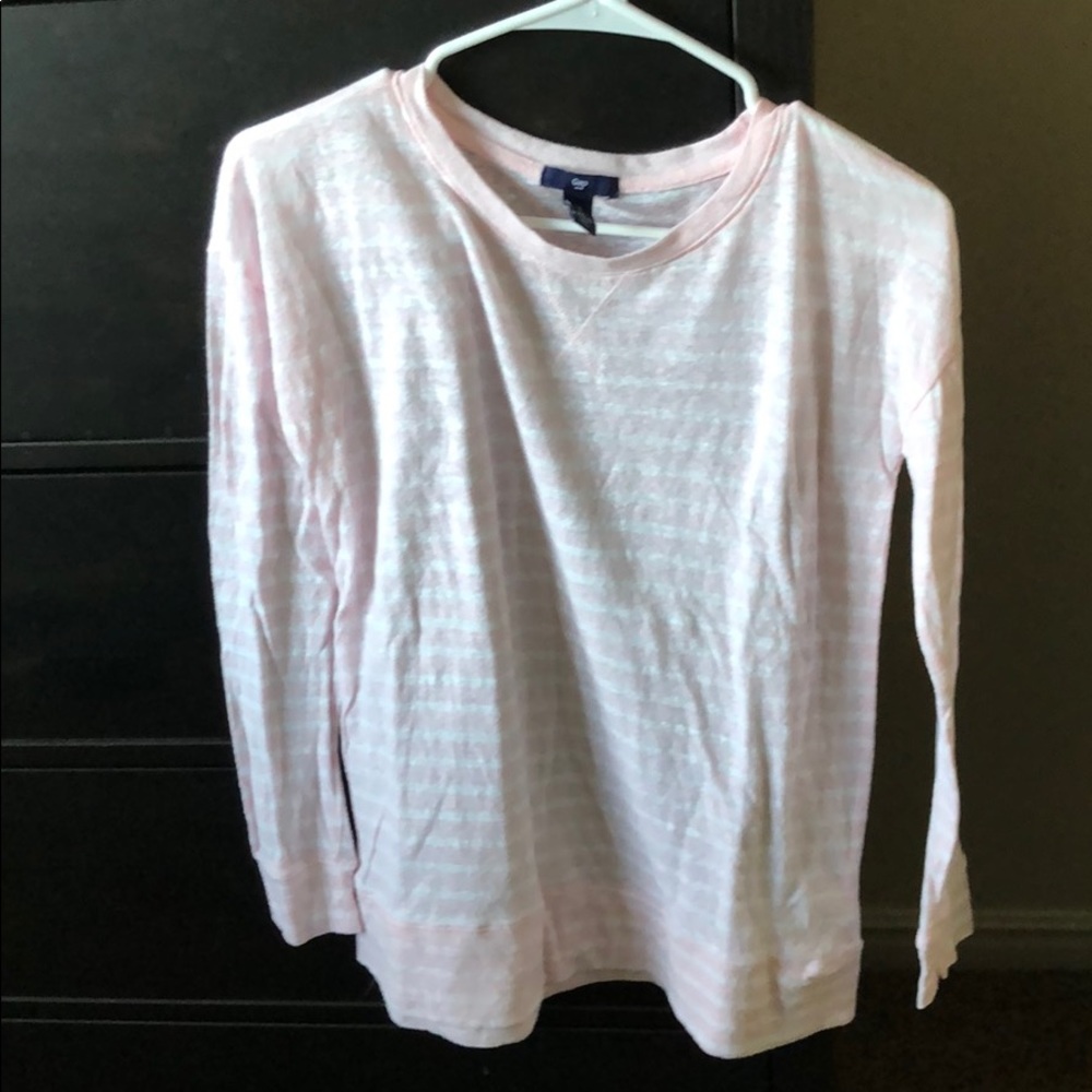 Light pink striped shirt